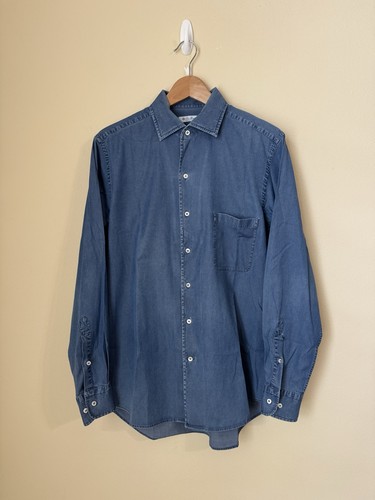 Camicia loro piana andre denim - camicia,