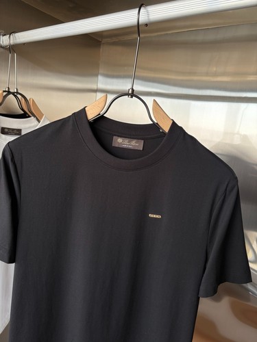 Shirt loro piana nera - t-shirt,