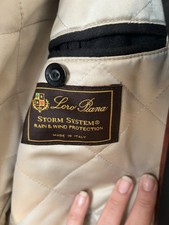 Giubbotto Loro Piana Nero In