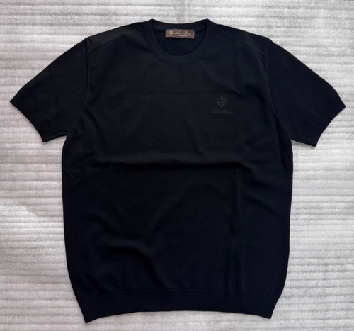 Shirt nera uomo loro - uomo, piana