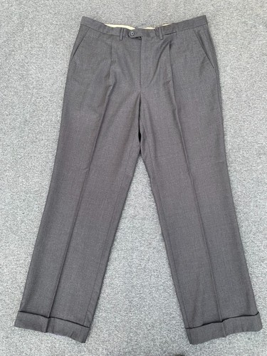 Loro piana wool - loro, double-pleated